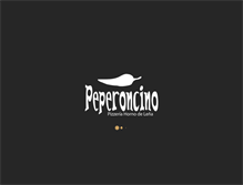 Tablet Screenshot of peperoncinopizzeria.com